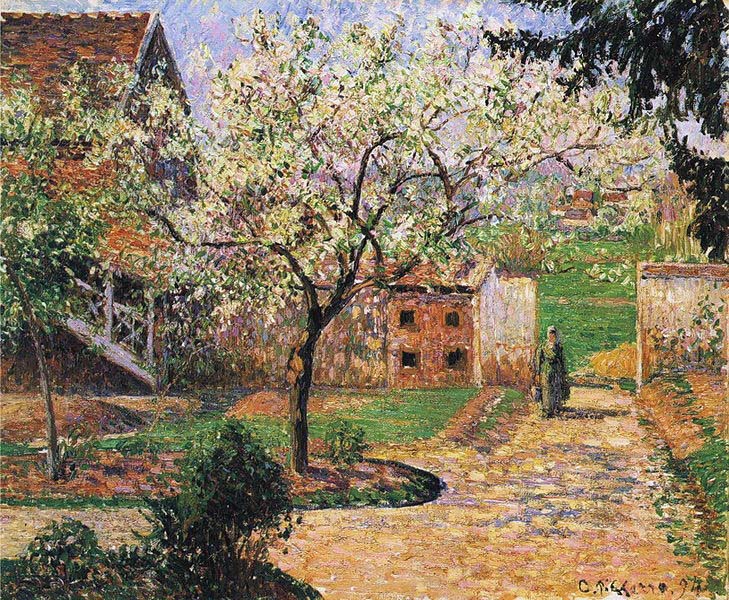 Flowering Plum Tree, Eragny